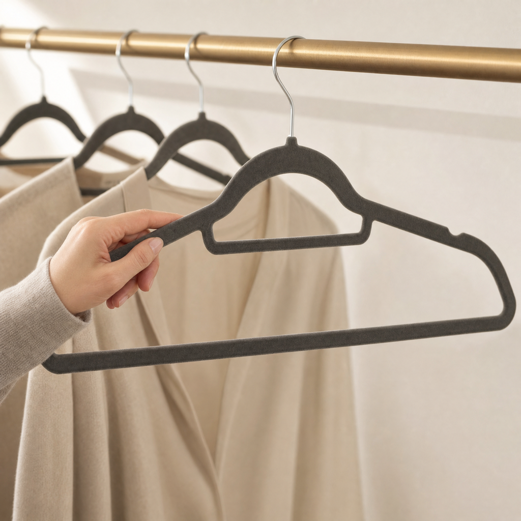 Non-Slip Velvet Clothes Hangers