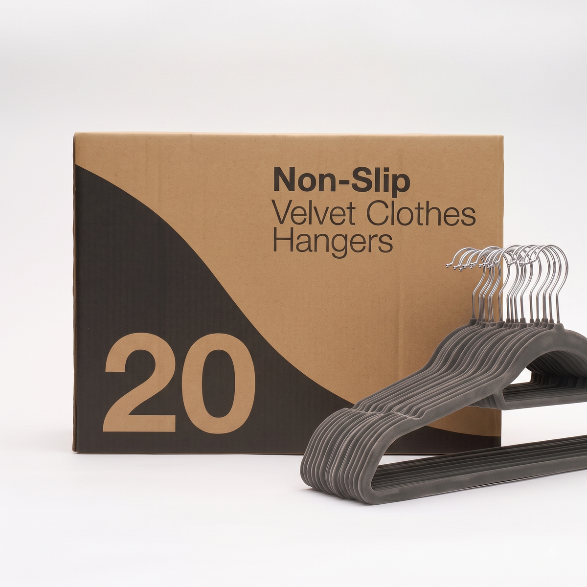 Non-Slip Velvet Clothes Hangers