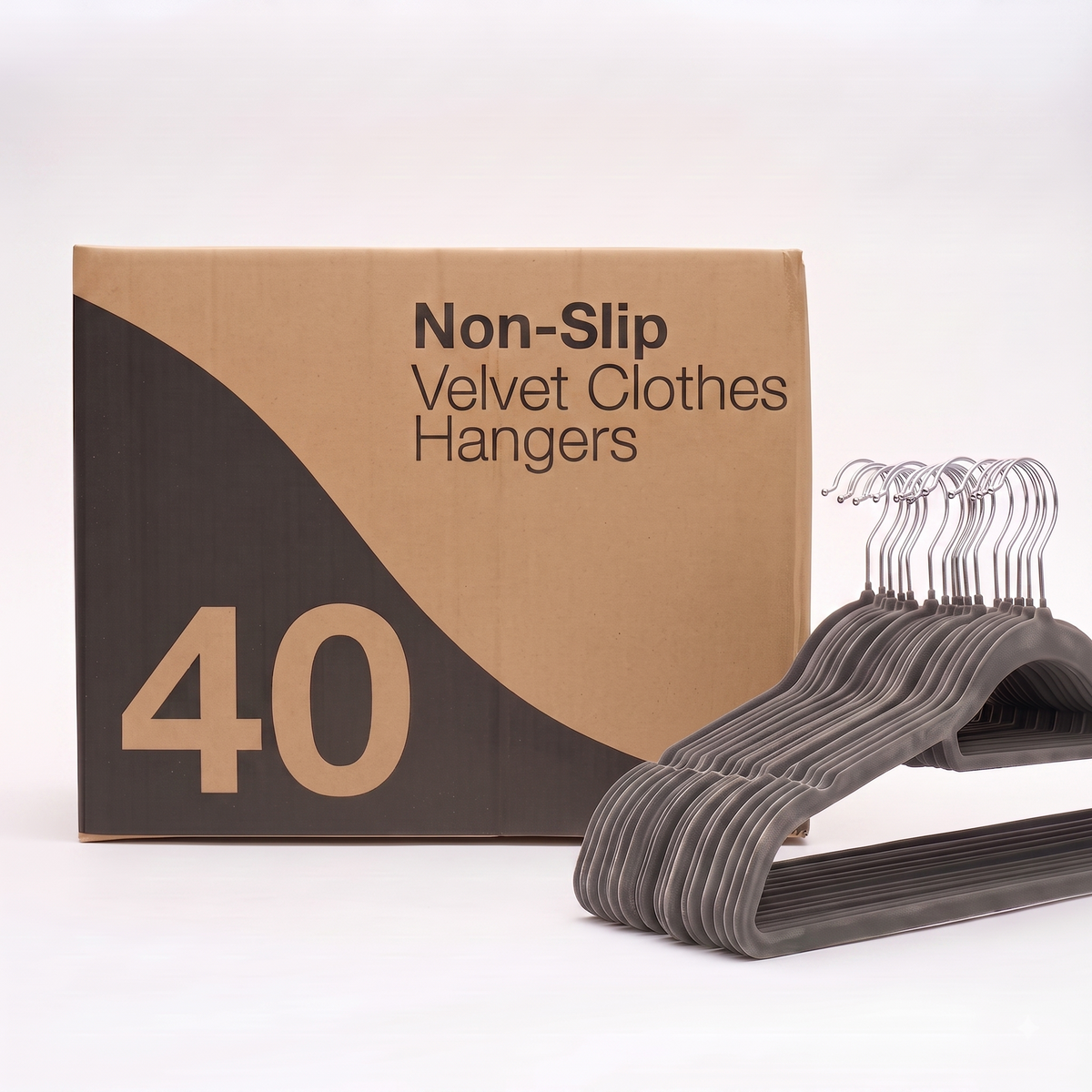 Non-Slip Velvet Clothes Hangers