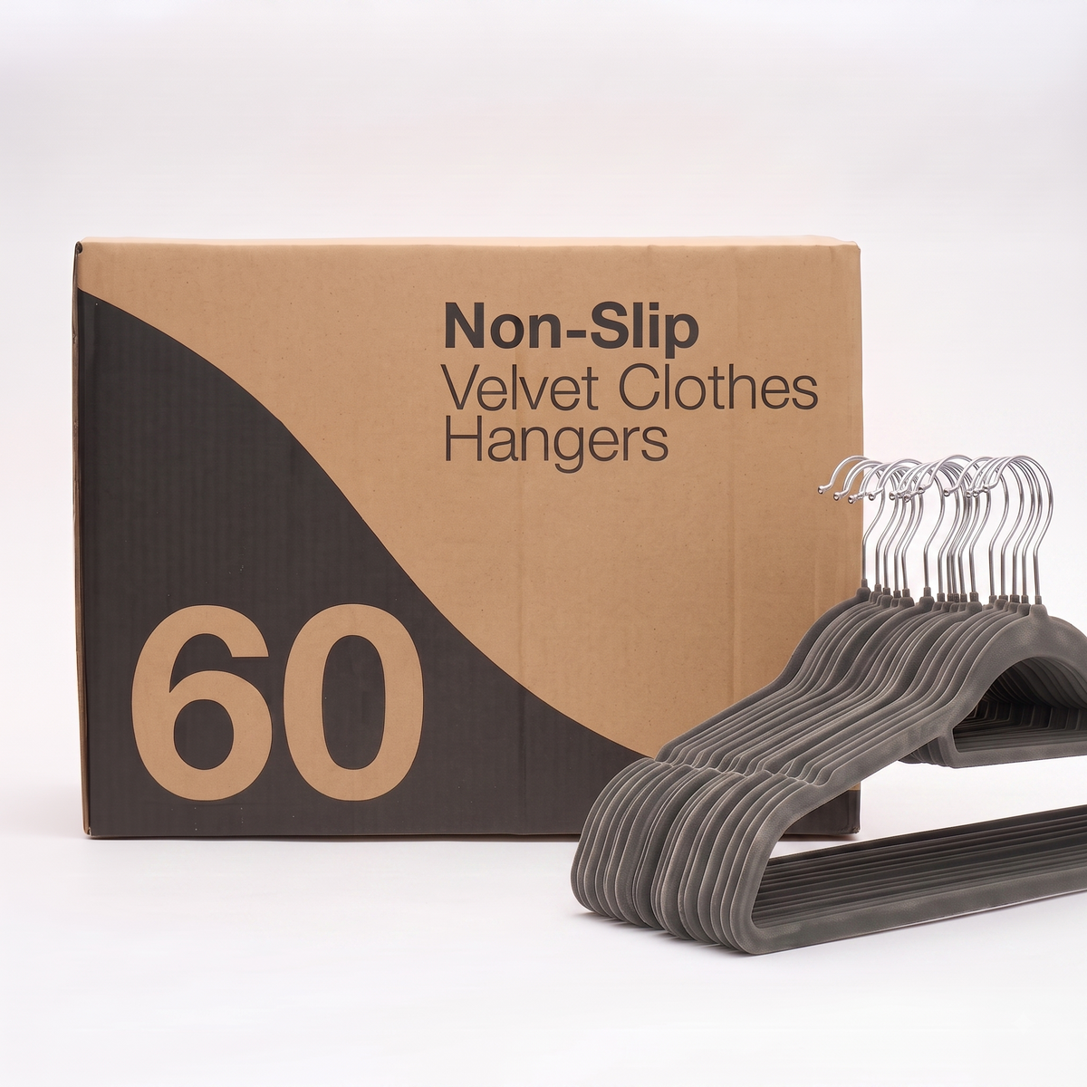 Non-Slip Velvet Clothes Hangers