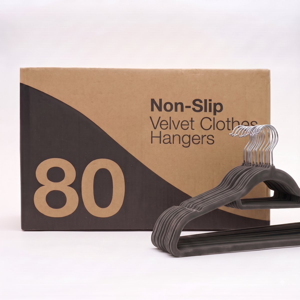 Non-Slip Velvet Clothes Hangers